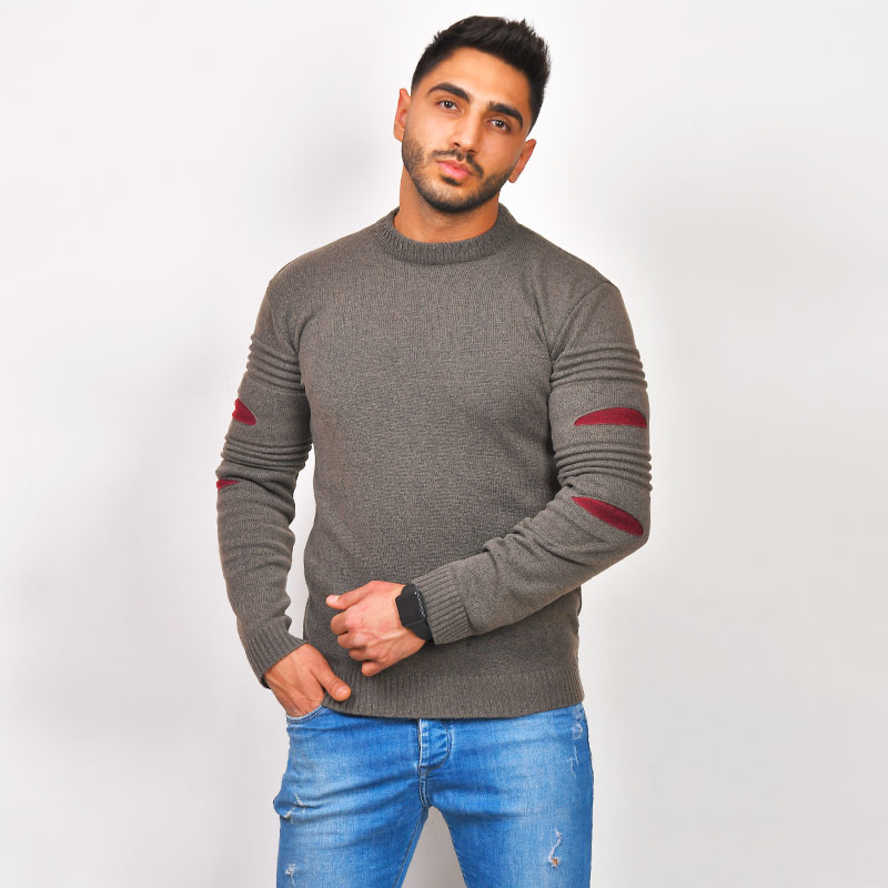 پلیور بافت مردانه مدلAnimos