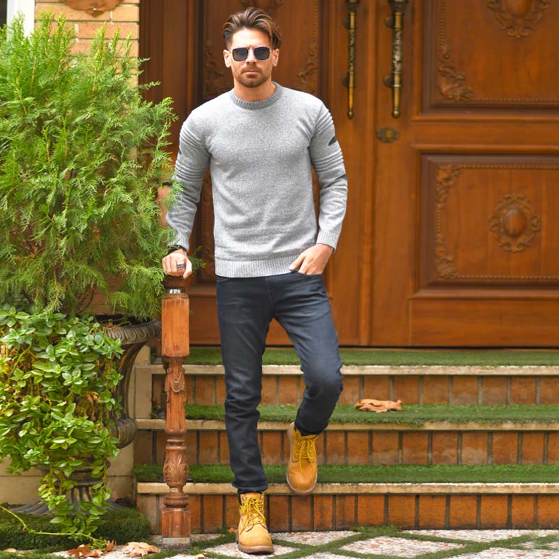 پلیور بافت مردانه مدلAydin