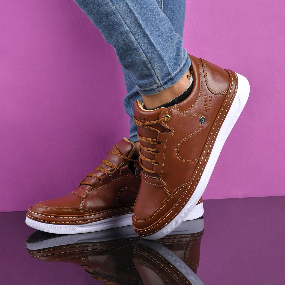 کفش مردانه طرح چرم مدل isatis