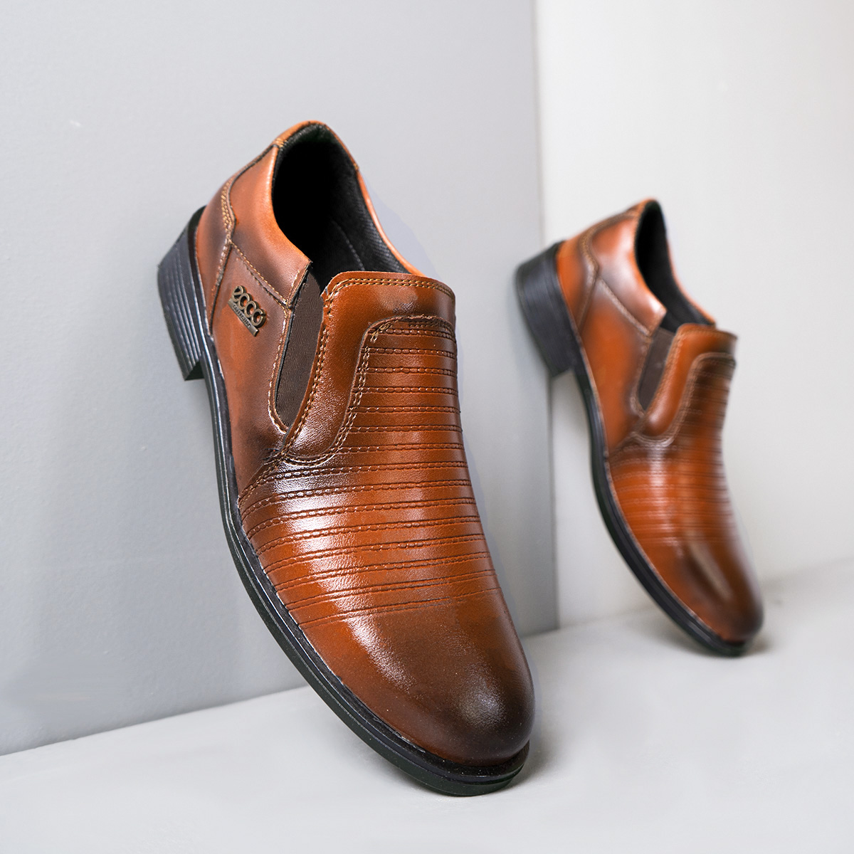 کفش ecco مردانه قهوه ای مدل Vinsert