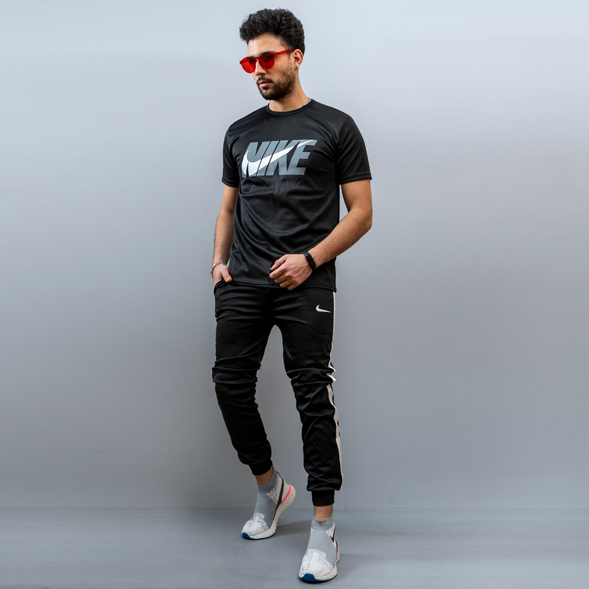 ست تیشرت شلوار NIKE مردانه مدل Leon