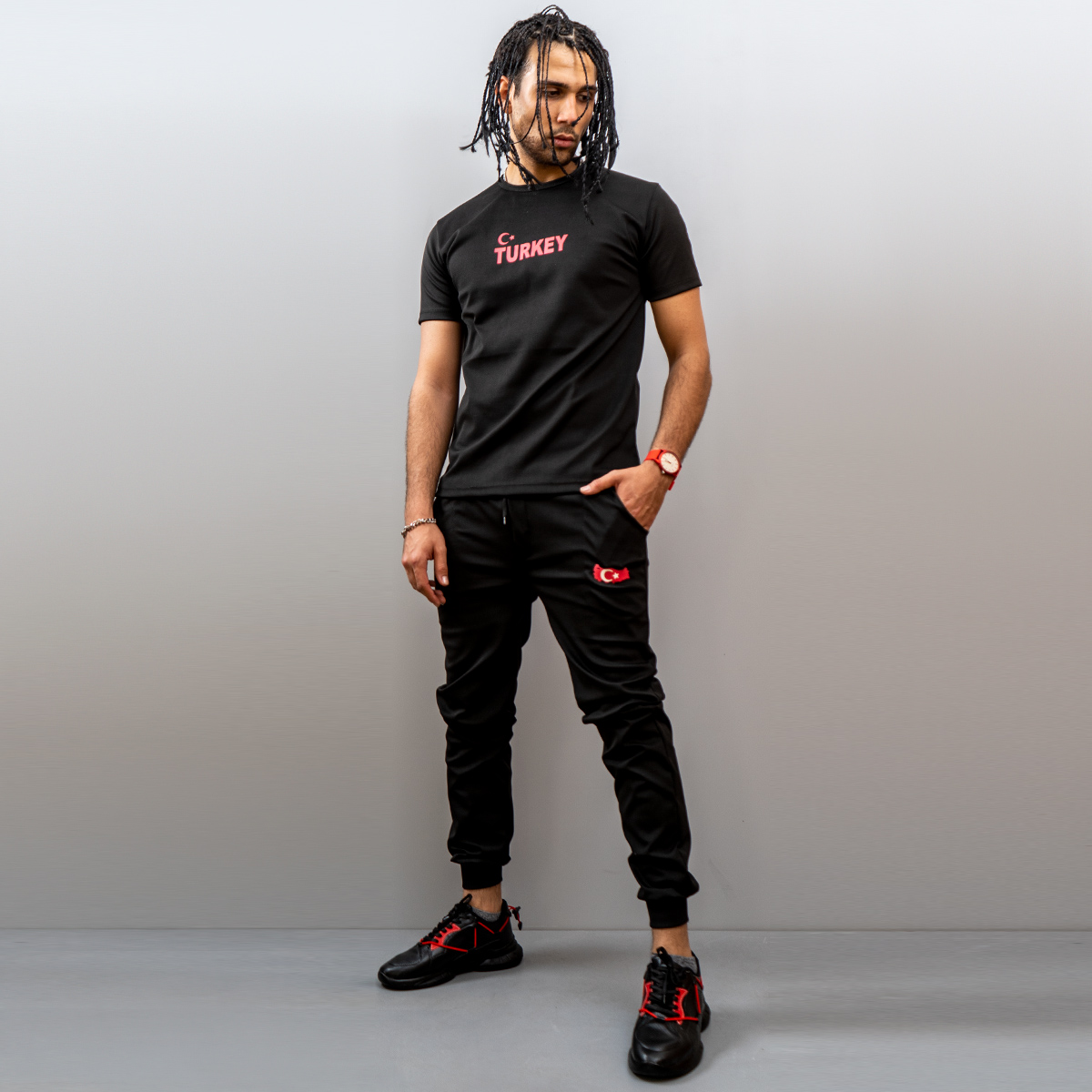 ست تیشرت شلوار Turkey مردانه مدل Kazin