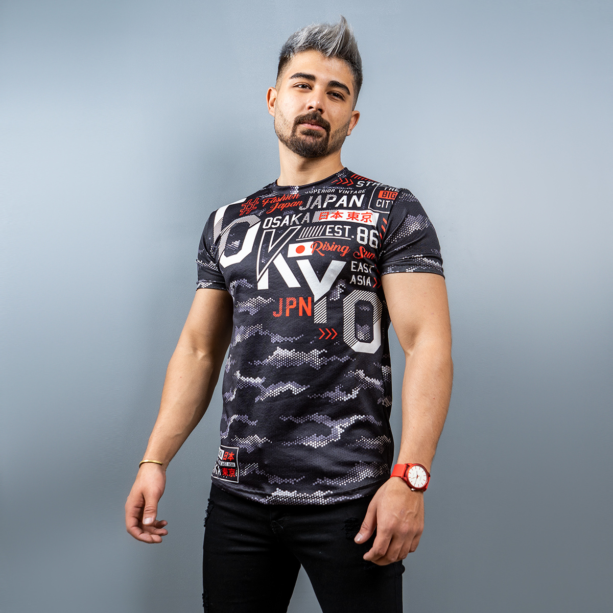 تیشرت Tokyo مردانه مدل Barton