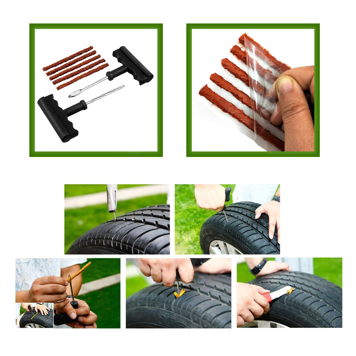 کیت پنچرگیری لاستیک خودرو هانگ فنگ