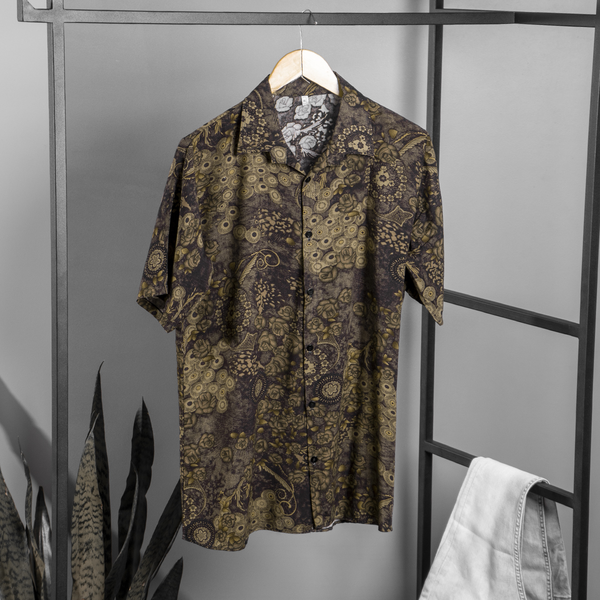 پيراهن هاوايي مردانه مدل Stefan