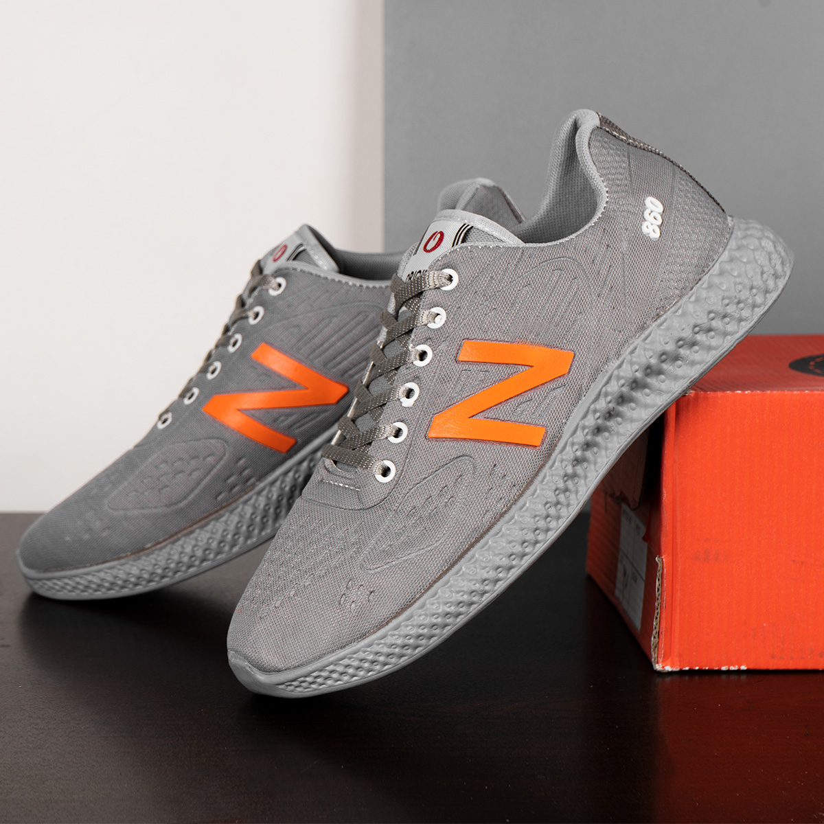 کفش مردانه طرح نیوبالانس طوسی مدل Mani(T)