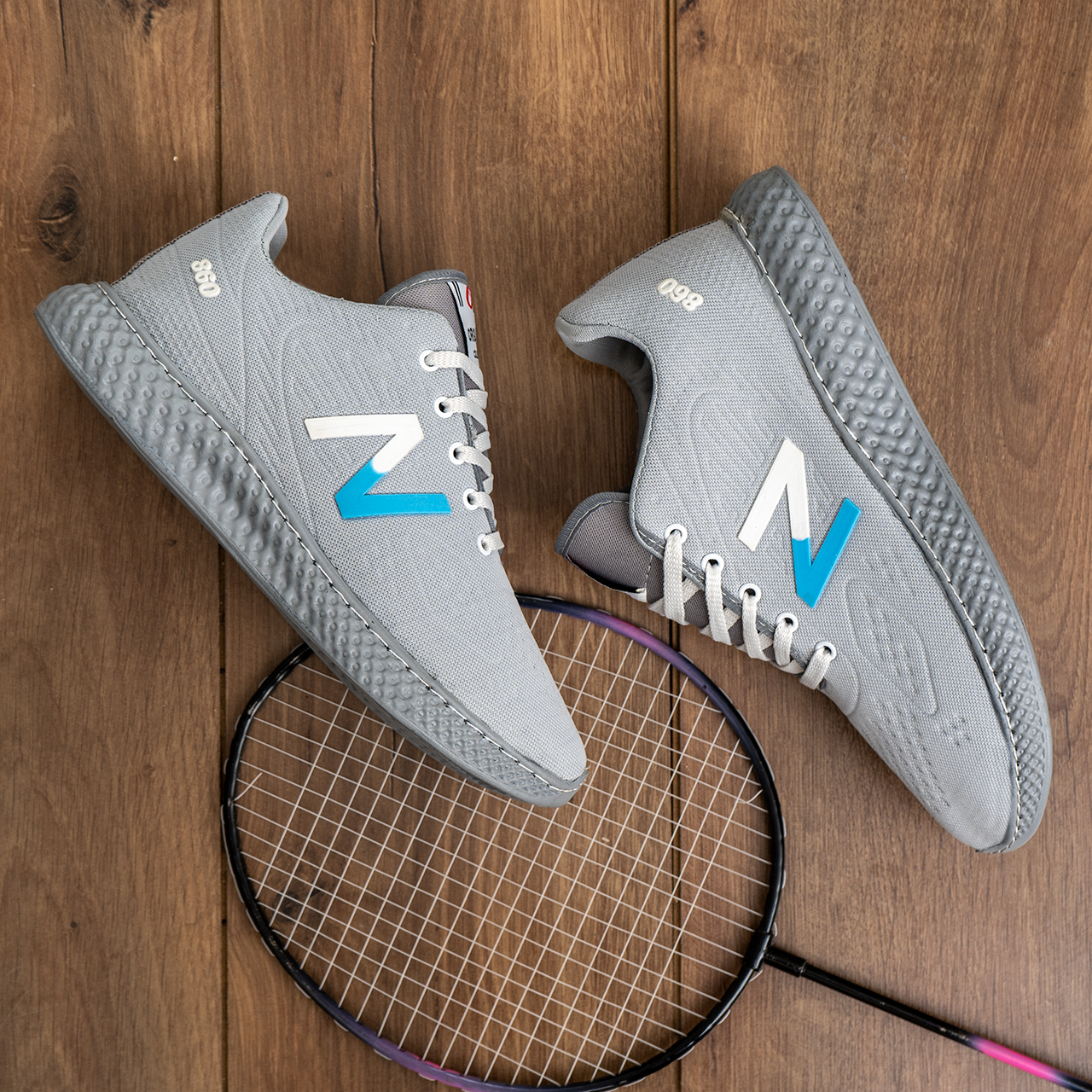 کفش مردانه طرح نیوبالانس طوسی مدل Mani(T)