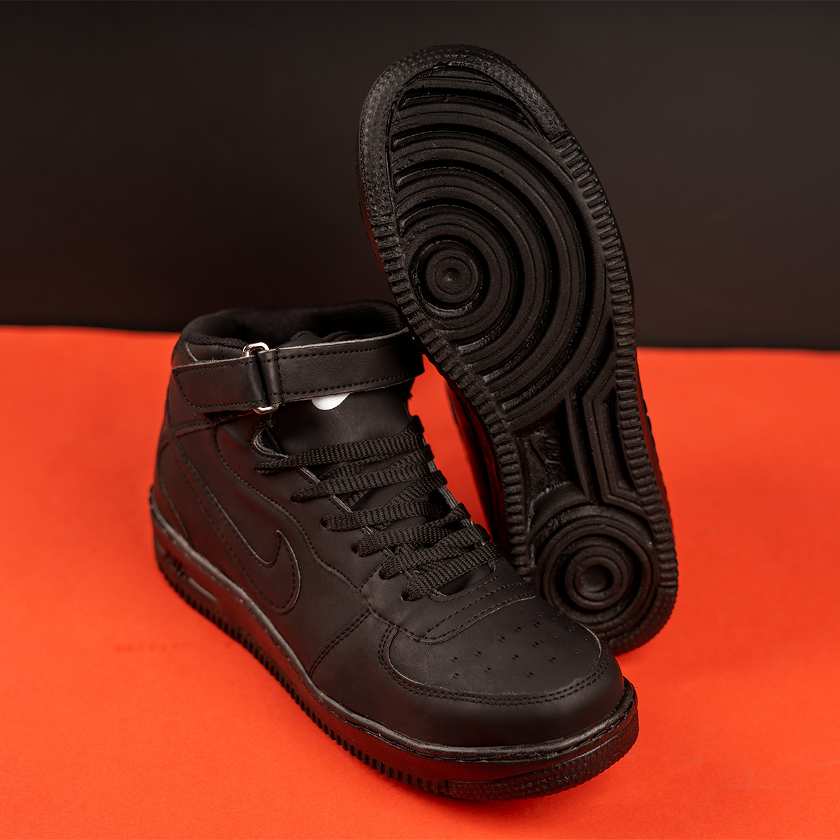 کفش ساقدارمردانه Nike Airمشکی مدل Force