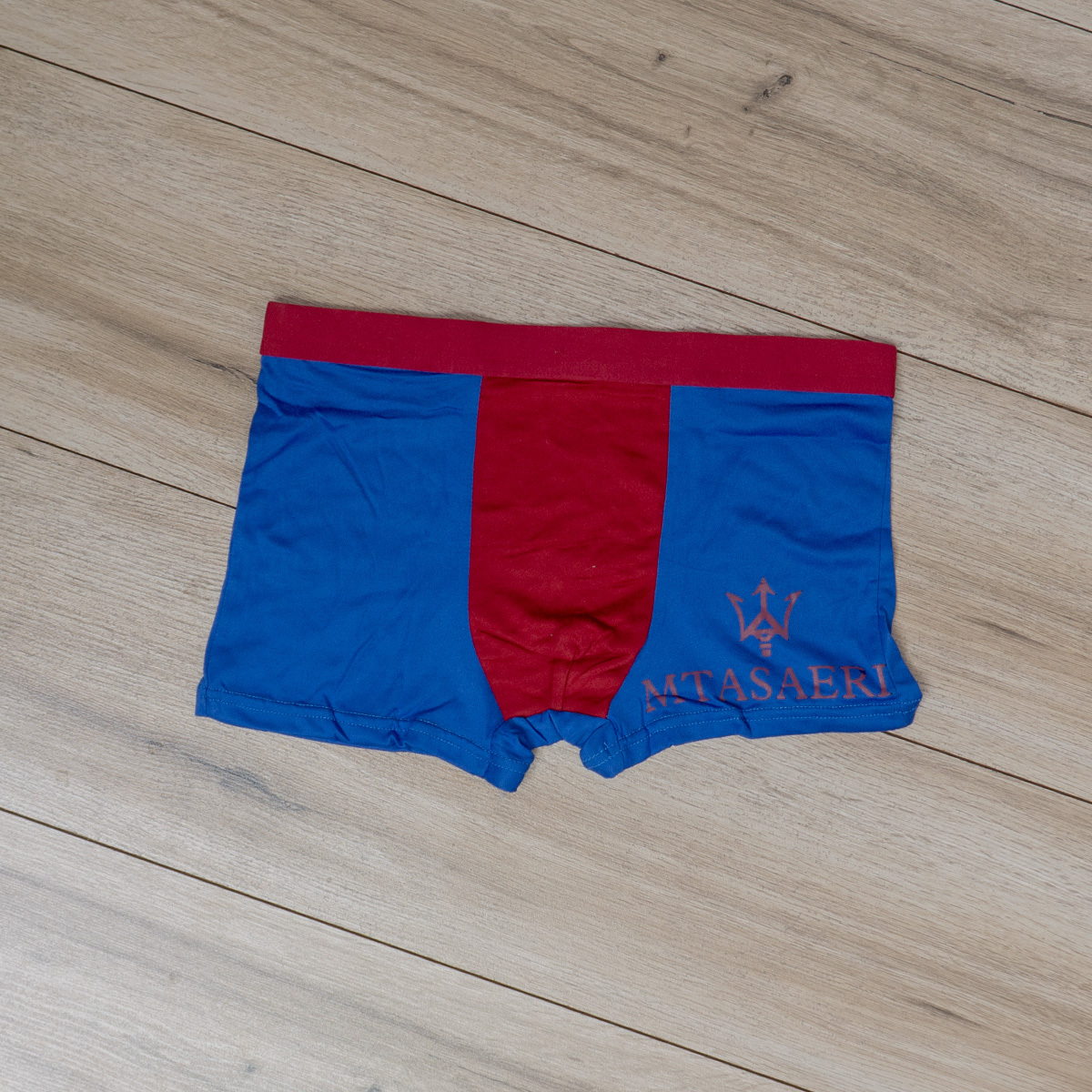 شورت نیم پا مردانه (T) آبی مازراتی مدل G30(T)