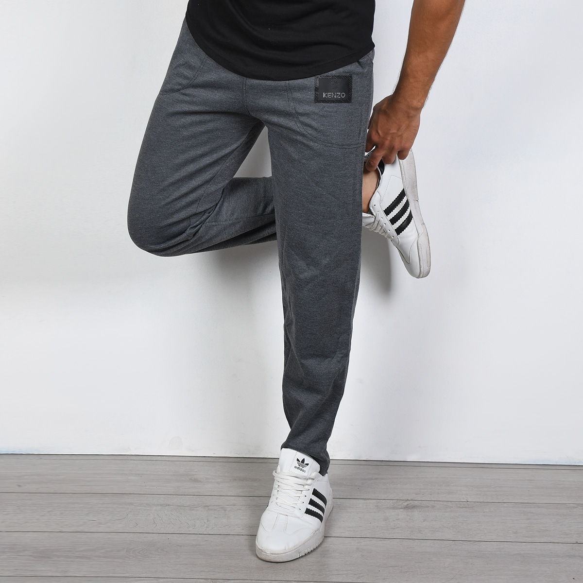 شلوار اسلش (T)مردانه طوسی تیره مدل R802