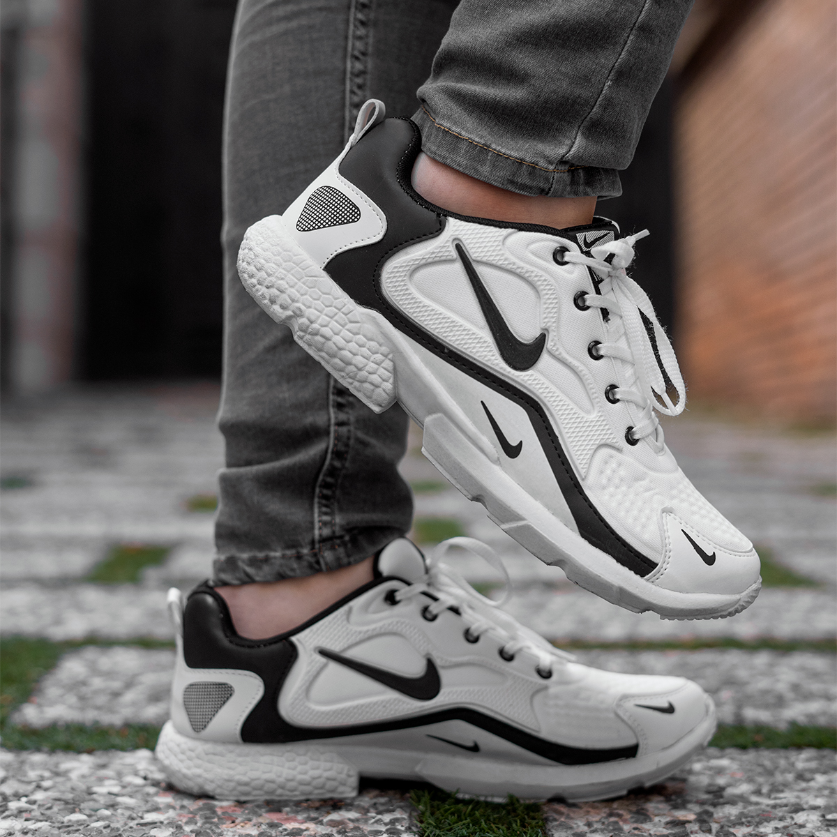 کفش ورزشی نایک سفید مردانه مدل HOMAN