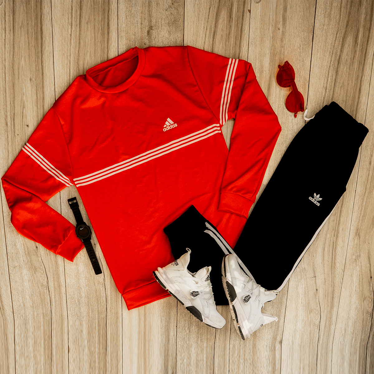 ست بلوز شلوار Adidas مردانه مدل Tida