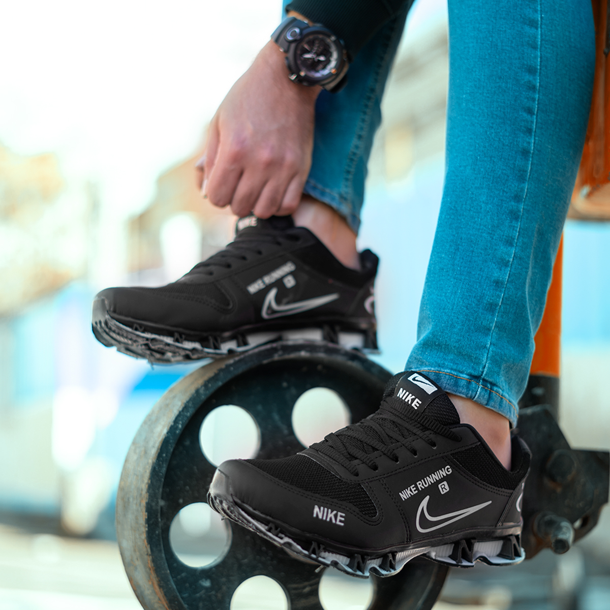 کفش ورزشی Nike running مشکی مردانه مدلLabra