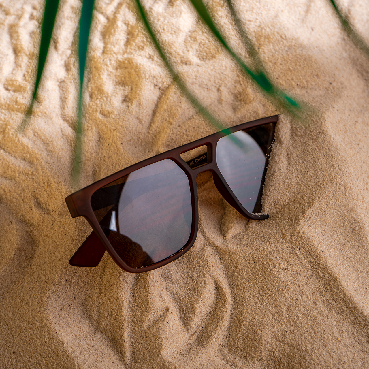 عینک آفتابی قهوه ای مدل A42