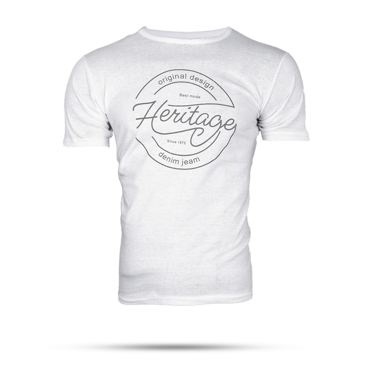تیشرت مردانه(T) سفید مدل best mode