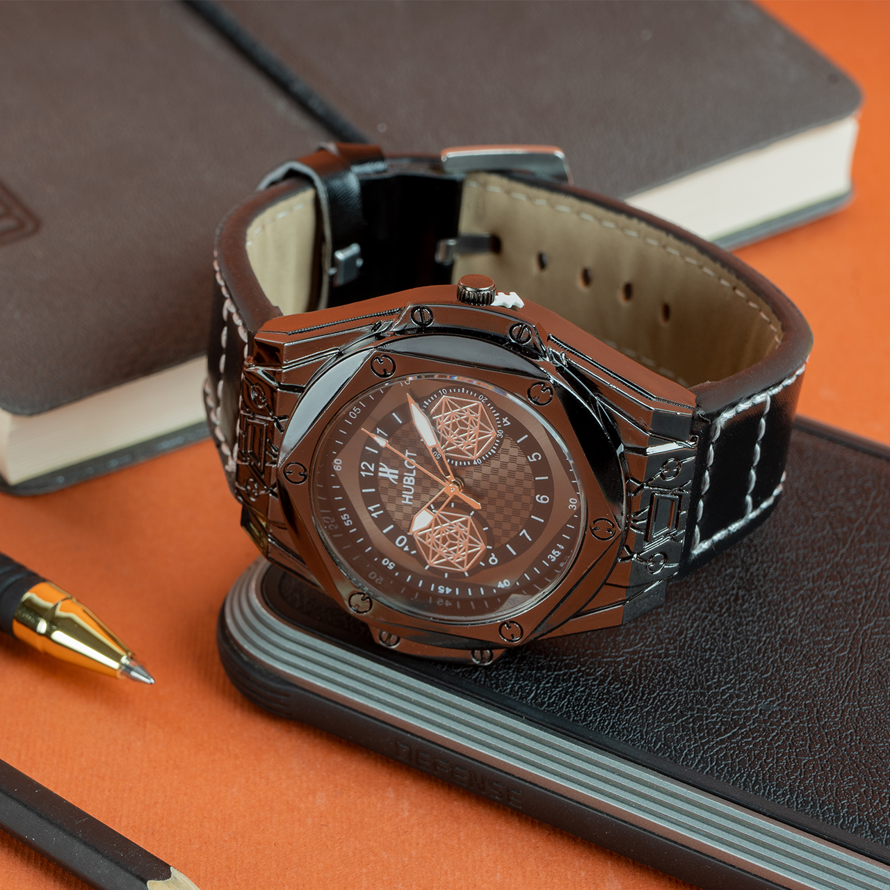 ساعت مچی Hublot مشکی مدل G705