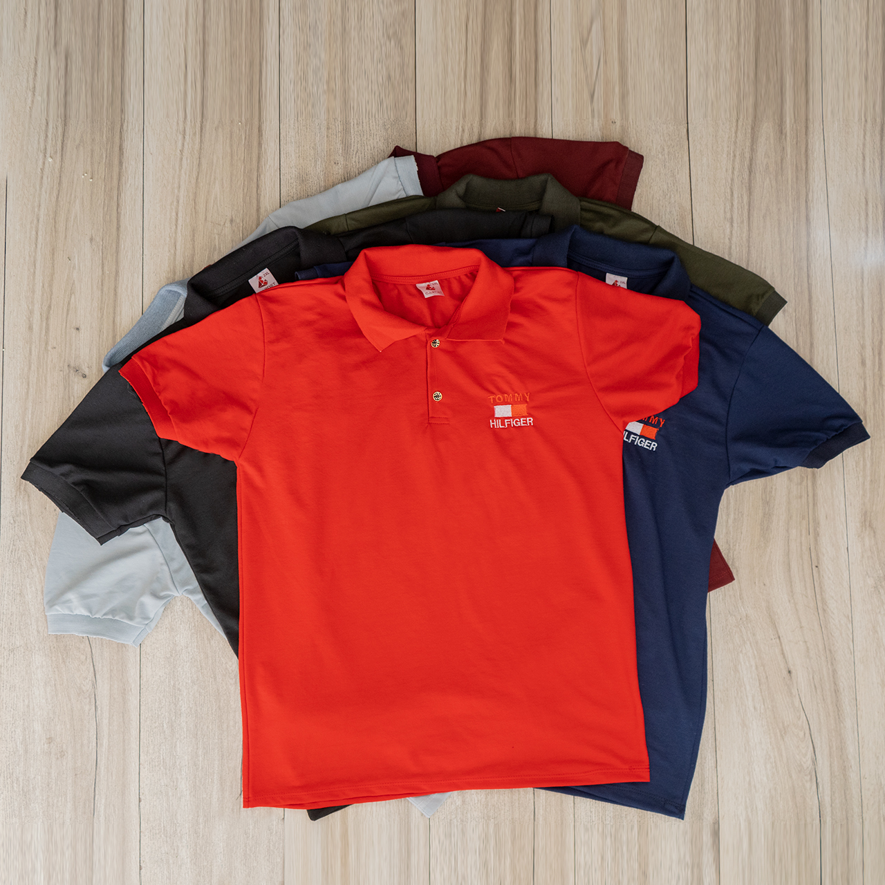 تیشرت جودون مردانه زرشکی مدلJ52