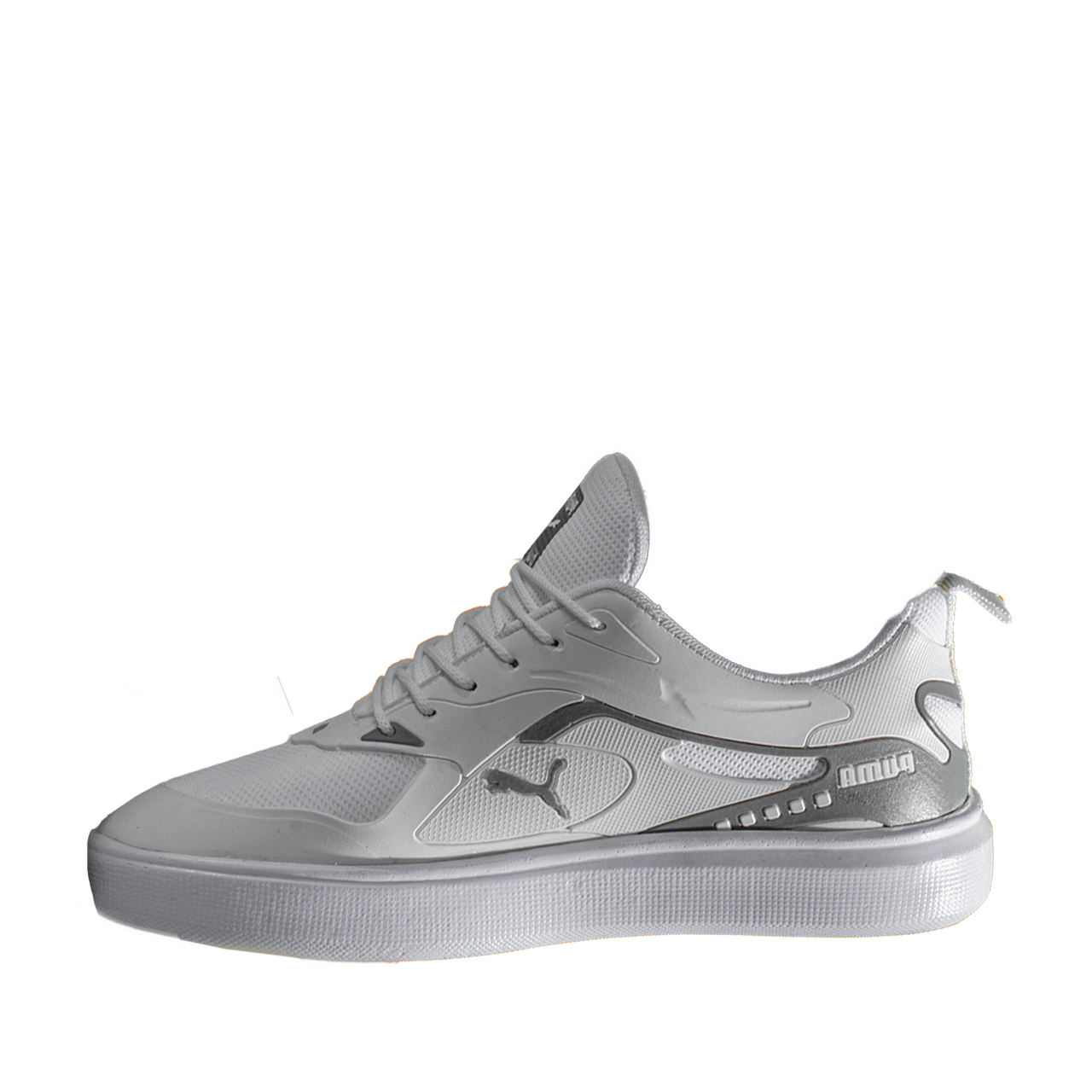 کفش تخت مردانه پوما-سفید مدل Parin