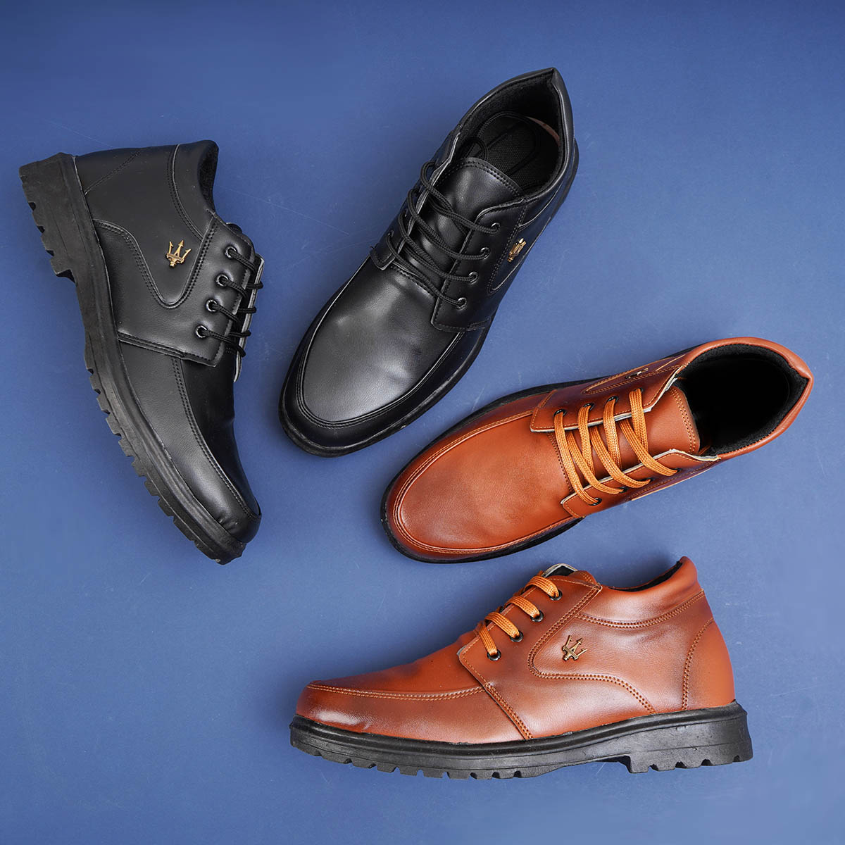 نیم بوت مشکی مردانه مدل A66