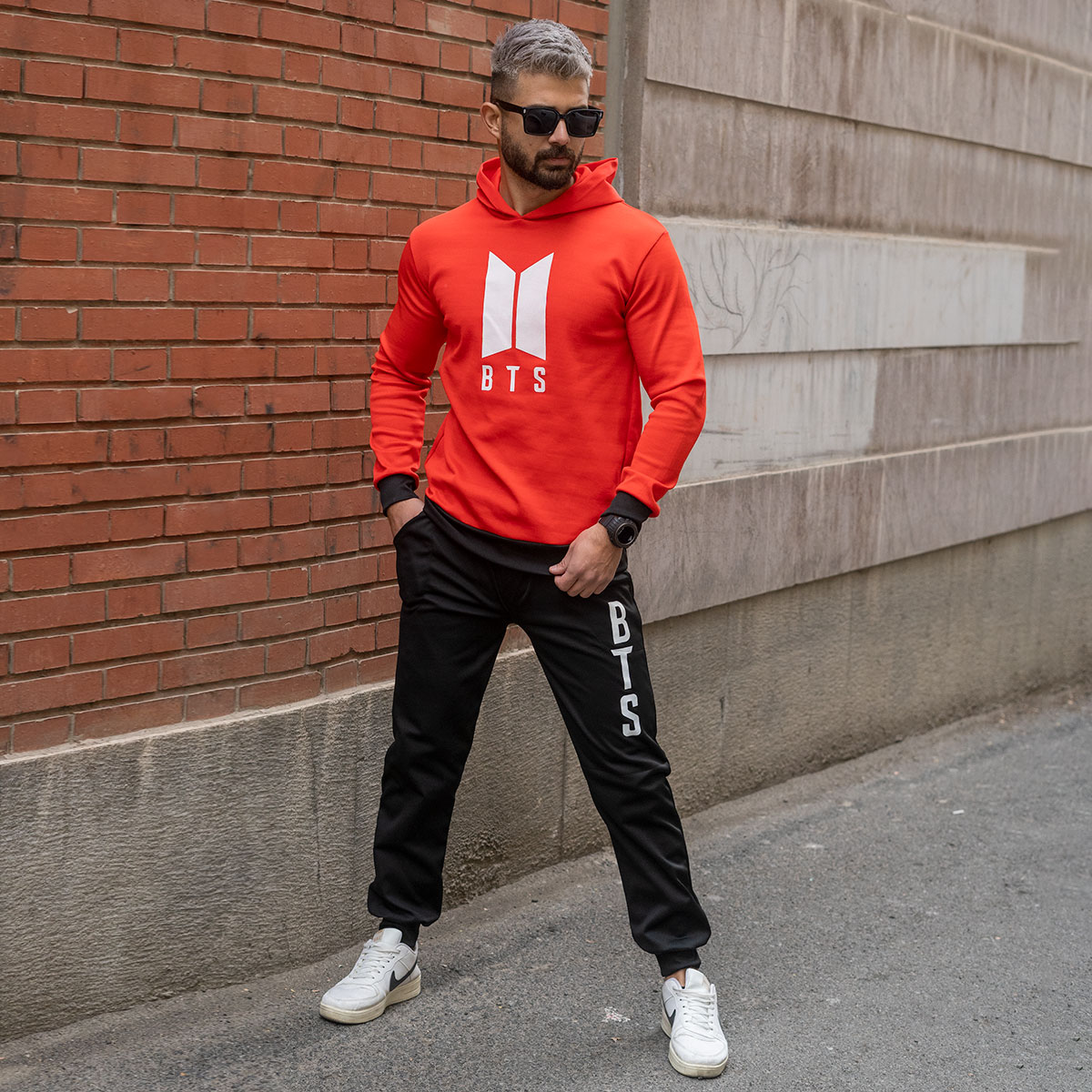 ست هودی شلوار مردانه مدل BTS