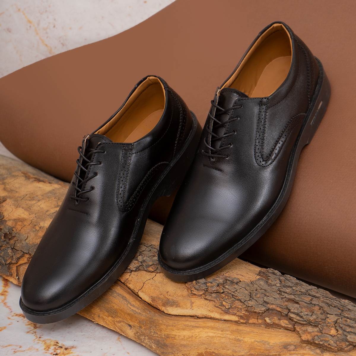 کفش رسمی مردانه مشکی مدل Tomaj