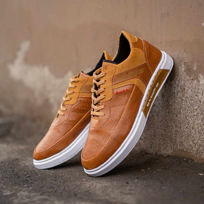 کفش تخت عسلی مردانه مدل Guitu