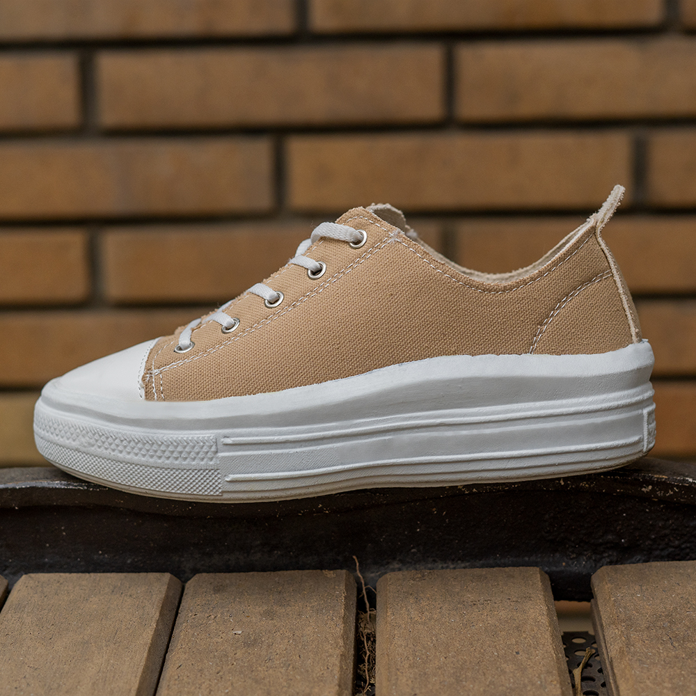 کفش ورزشی کرم All Star زنانه مدل venus