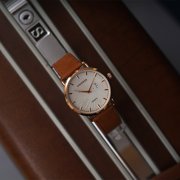 ساعت مچی عسلی empower مدل EM40