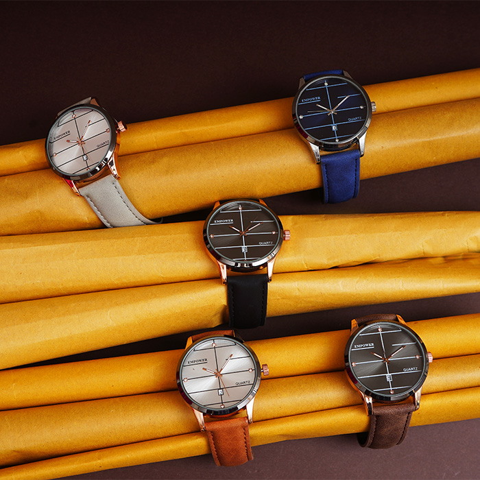 ساعت مچی طوسی empower مدل Quartz