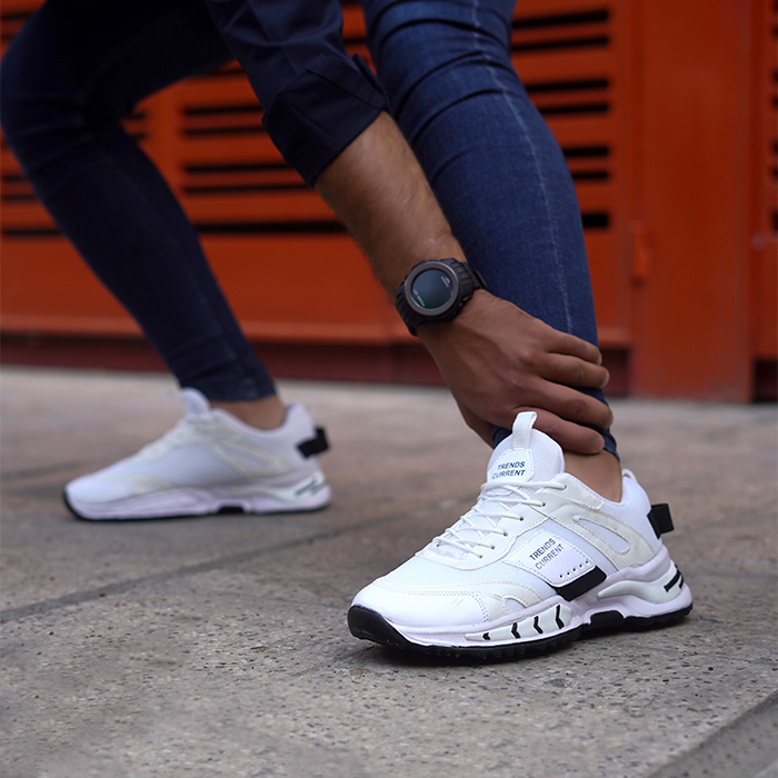 کفش ورزشی مردانه سفید مدل MANIL