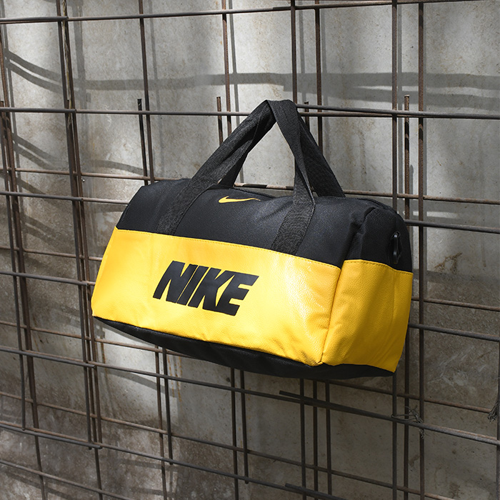 ساک ورزشی Nike مشکی زرد مدل Mahan