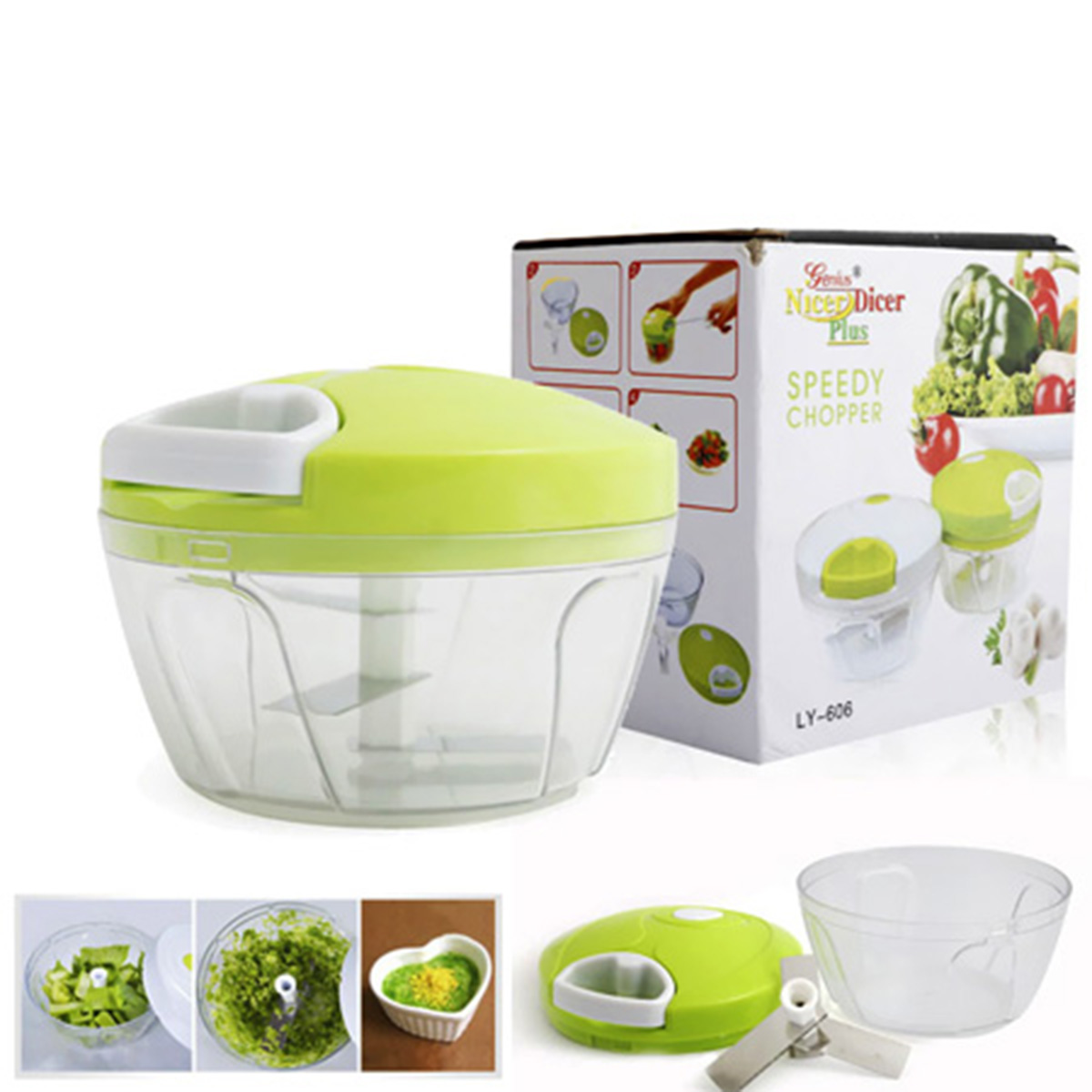 خردکن دستی مدلEasy Spin Cutter