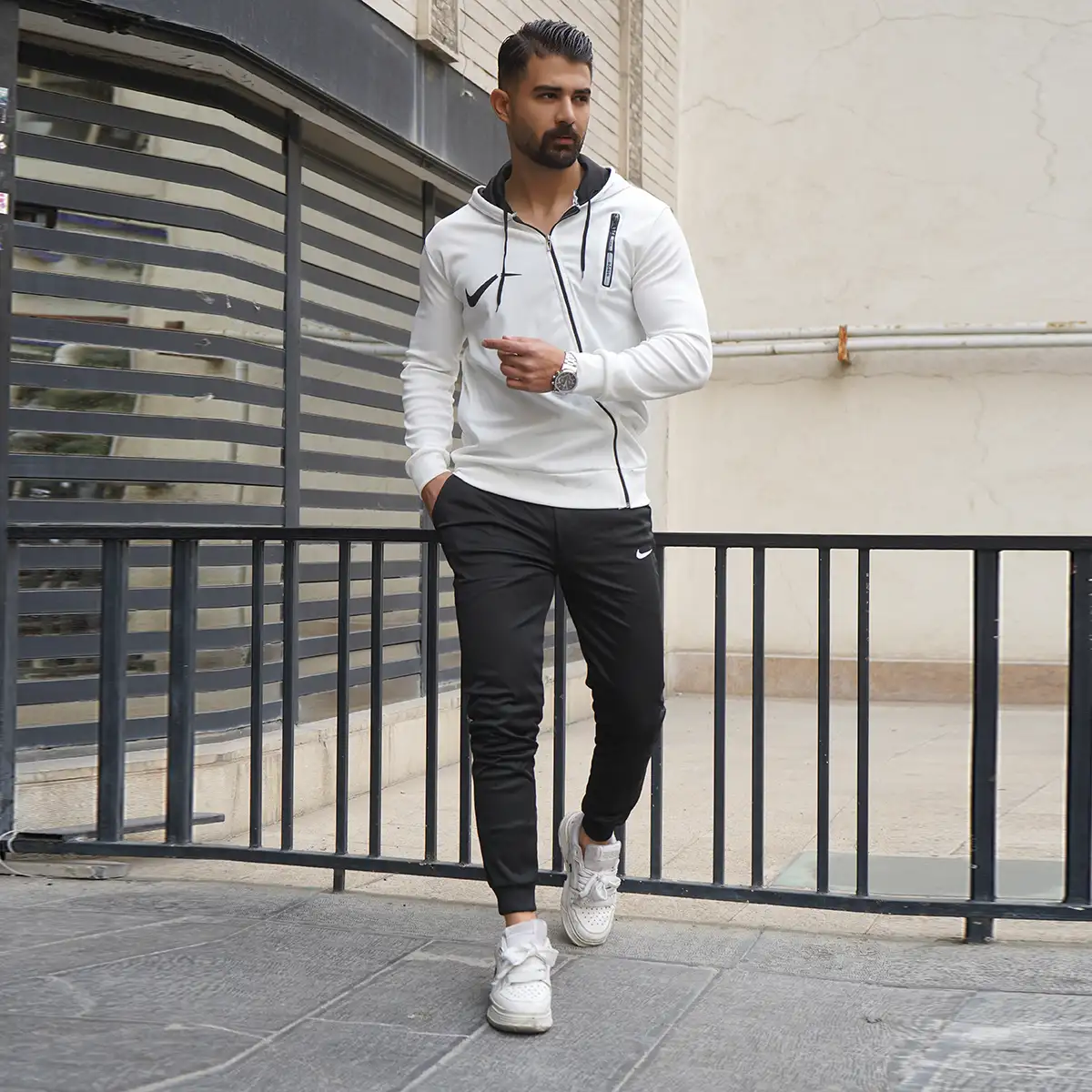 ست سوییشرت شلوارنایک مردانه مدل yato