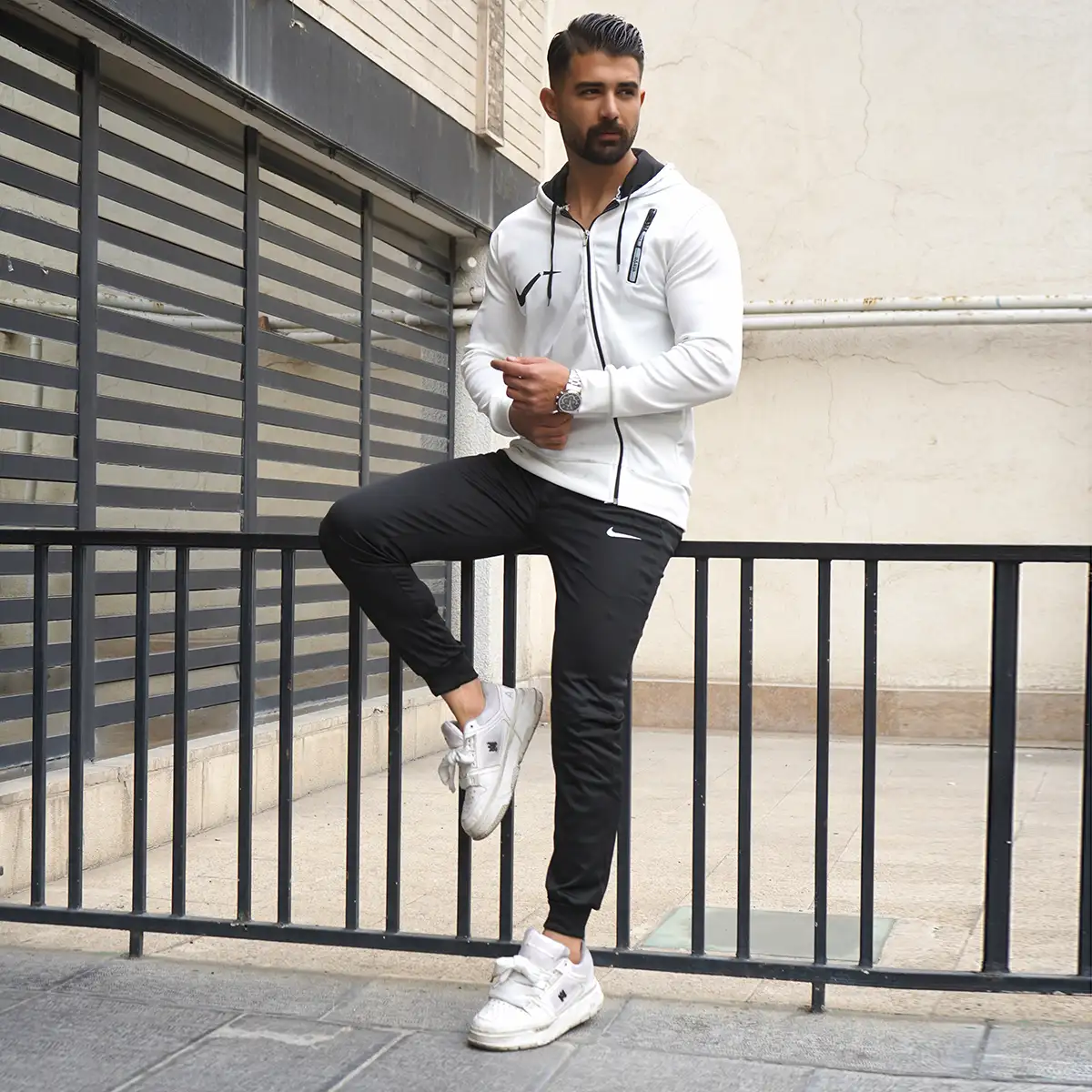 ست سوییشرت شلوارنایک مردانه مدل yato