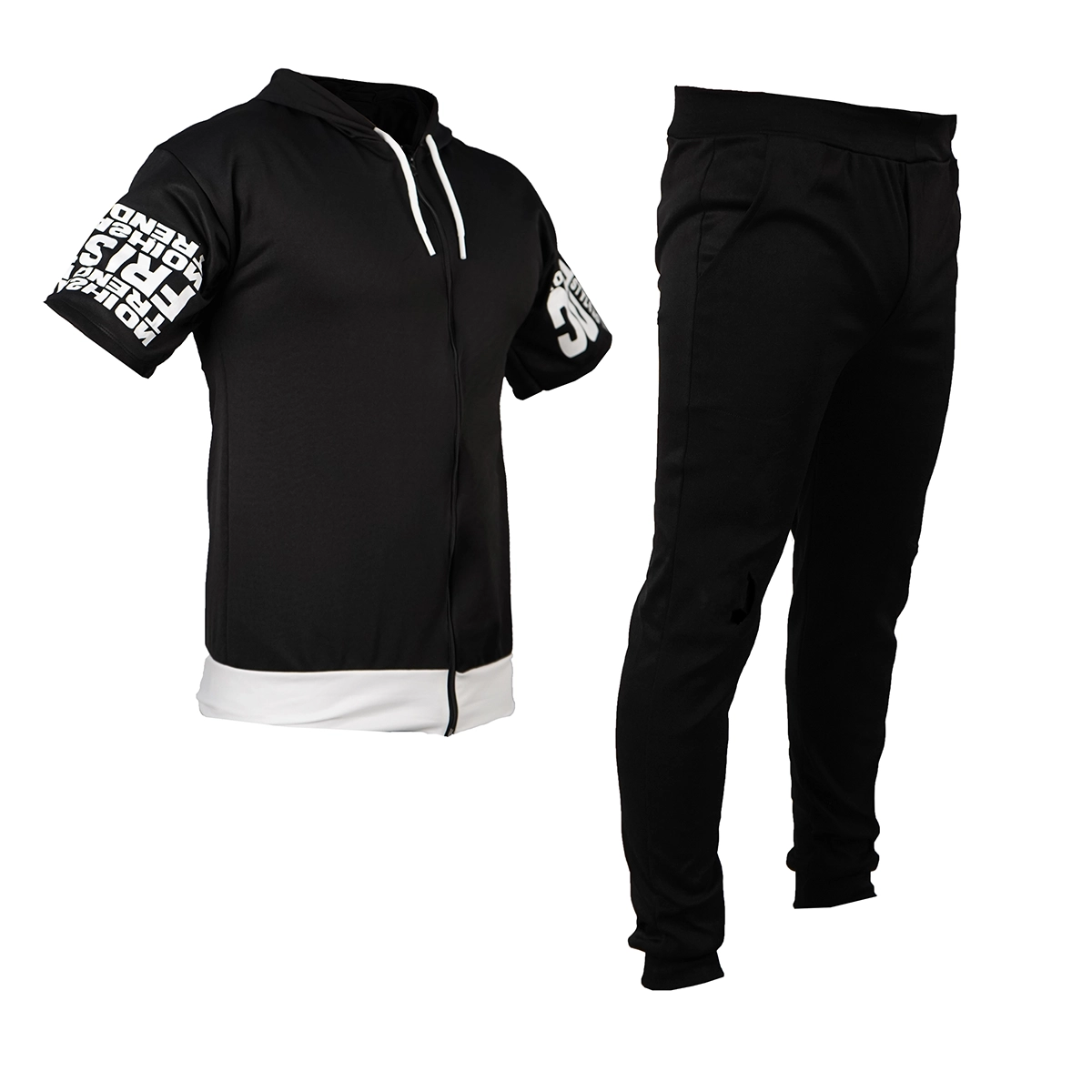 ست سوییشرت شلوار آستین کوتاه مدل Arizan