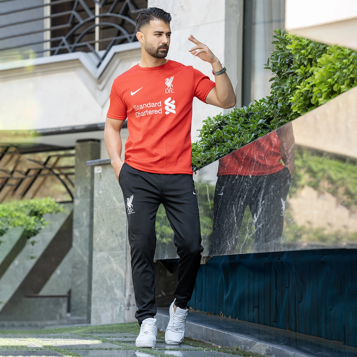 ست تیشرت شلوارلیورپول مردانه مدل B20