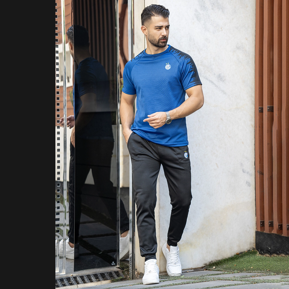 ست تیشرت شلوار استقلال مردانه مدل j92