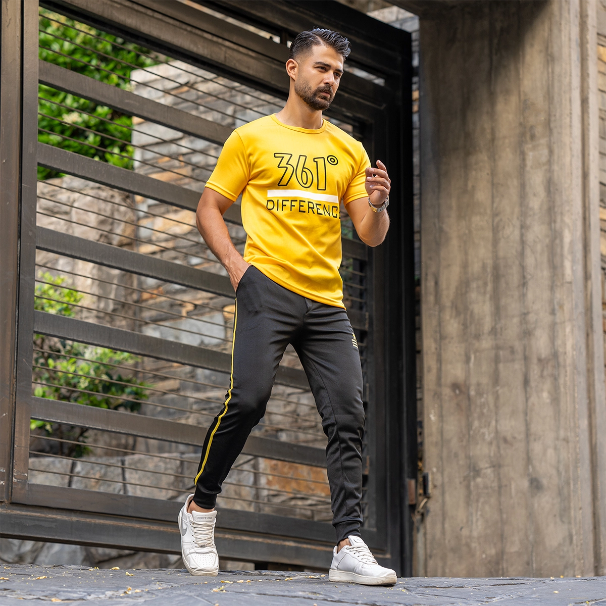 ست تیشرت شلوار361 مردانه مدل Bahnam