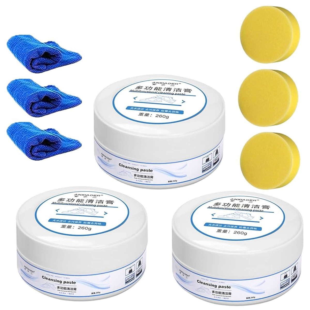 کیت تمیز کننده و پاک کننده کفش