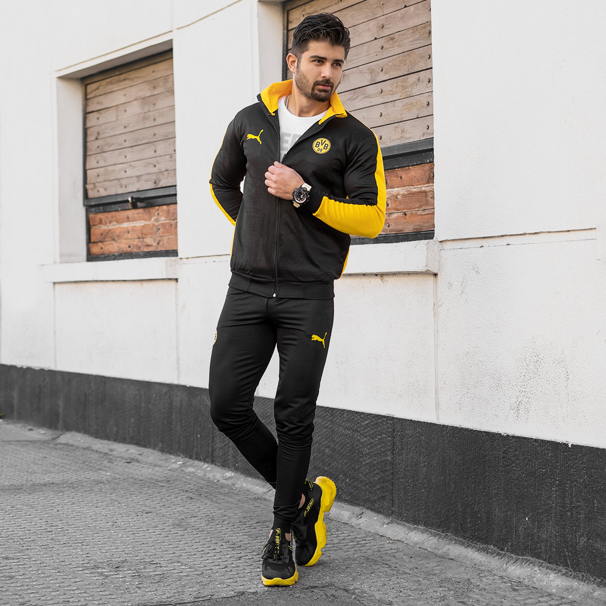 ست سوئیشرت شلوار دورتموند مردانه مدلSelis