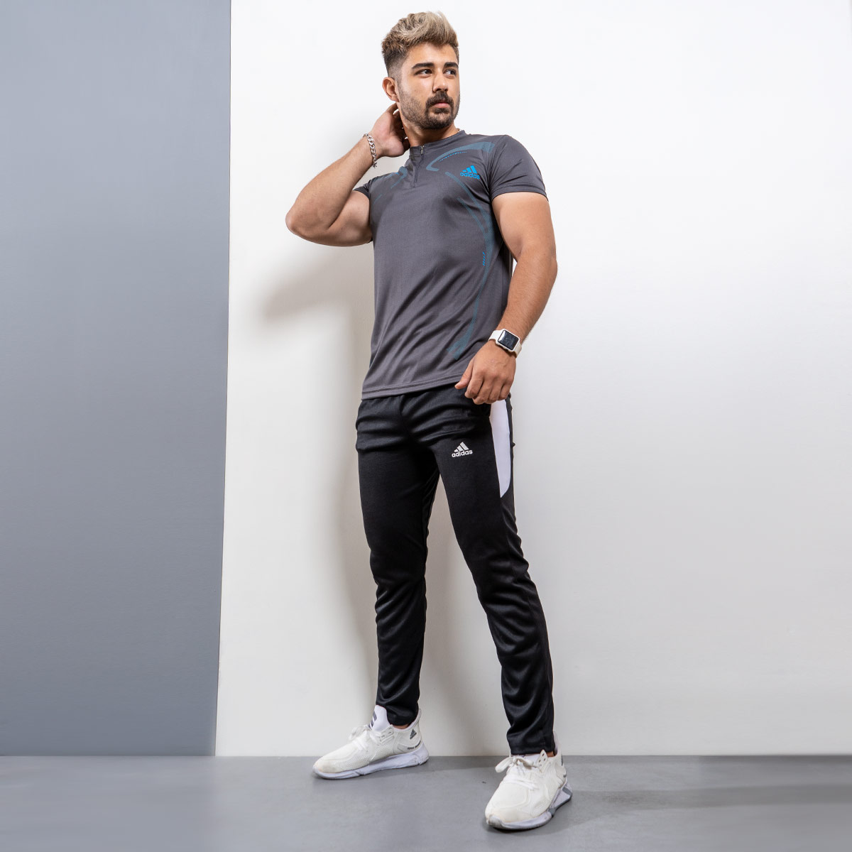 ست تیشرت شلوار Adidas مردانه مدل Virat