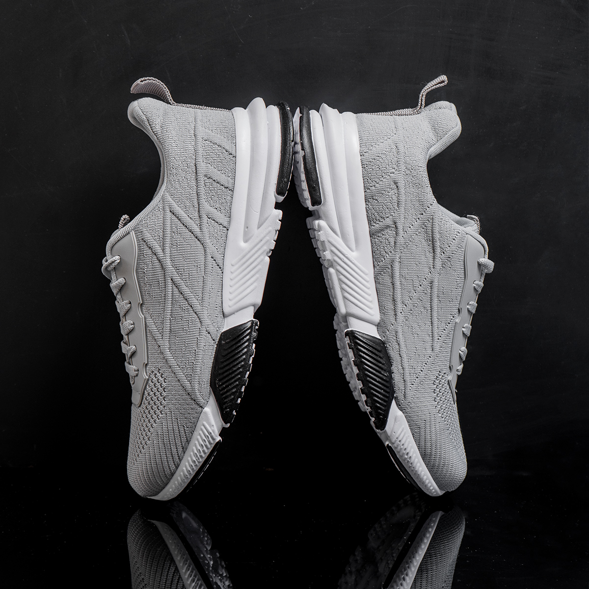 کفش ورزشی Fashion مردانه طوسی مدل Mikel