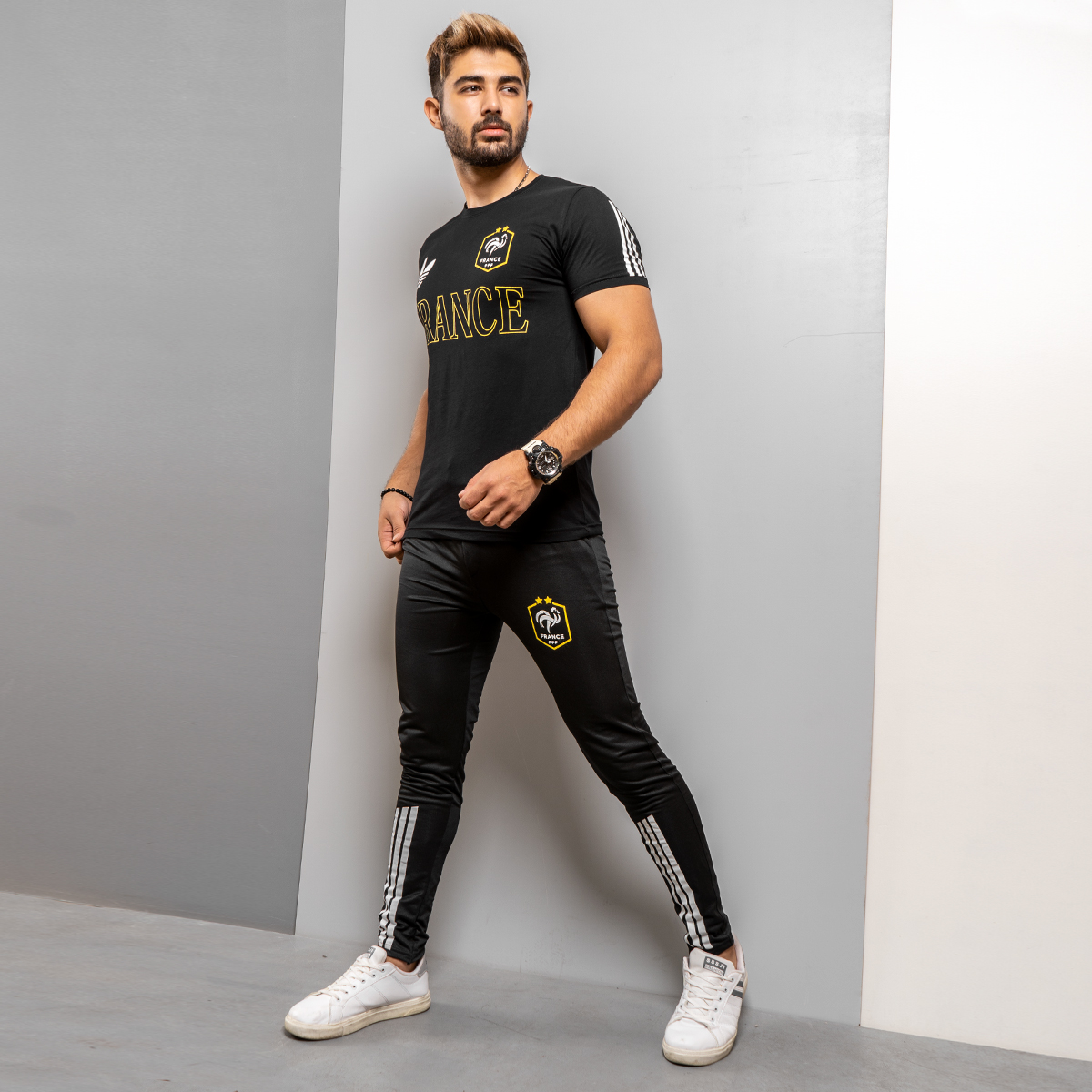 ست تیشرت شلوار France مردانه مدل Unik