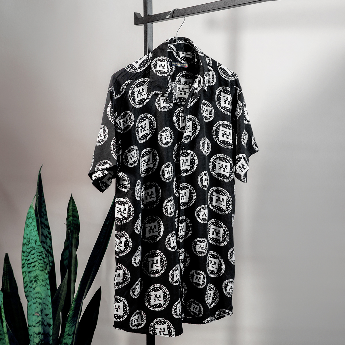 پیراهن هاوایی مردانه مدل Mikara