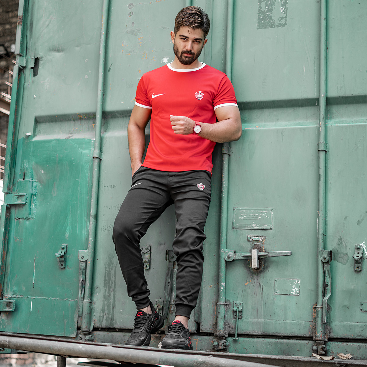 ست تیشرت شلوار پرسپولیس مردانه مدلArmin