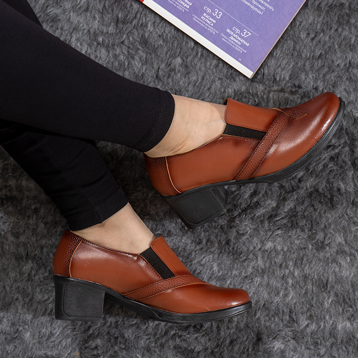 کفش زنانه عسلی مدل Vida