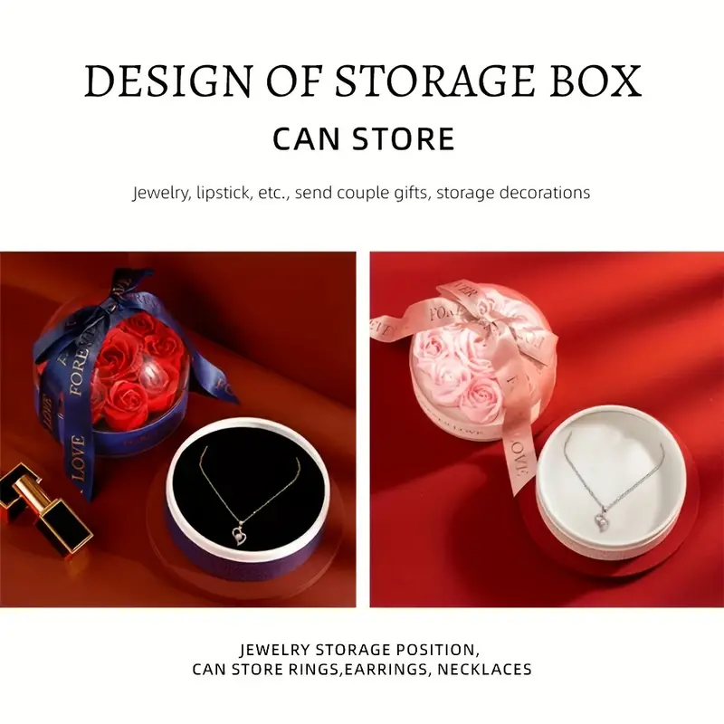 جعبه کادویی طرح گل رز