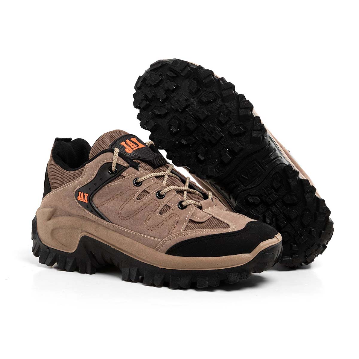 کفش بدون ساق مردانه کرم مدل JAX