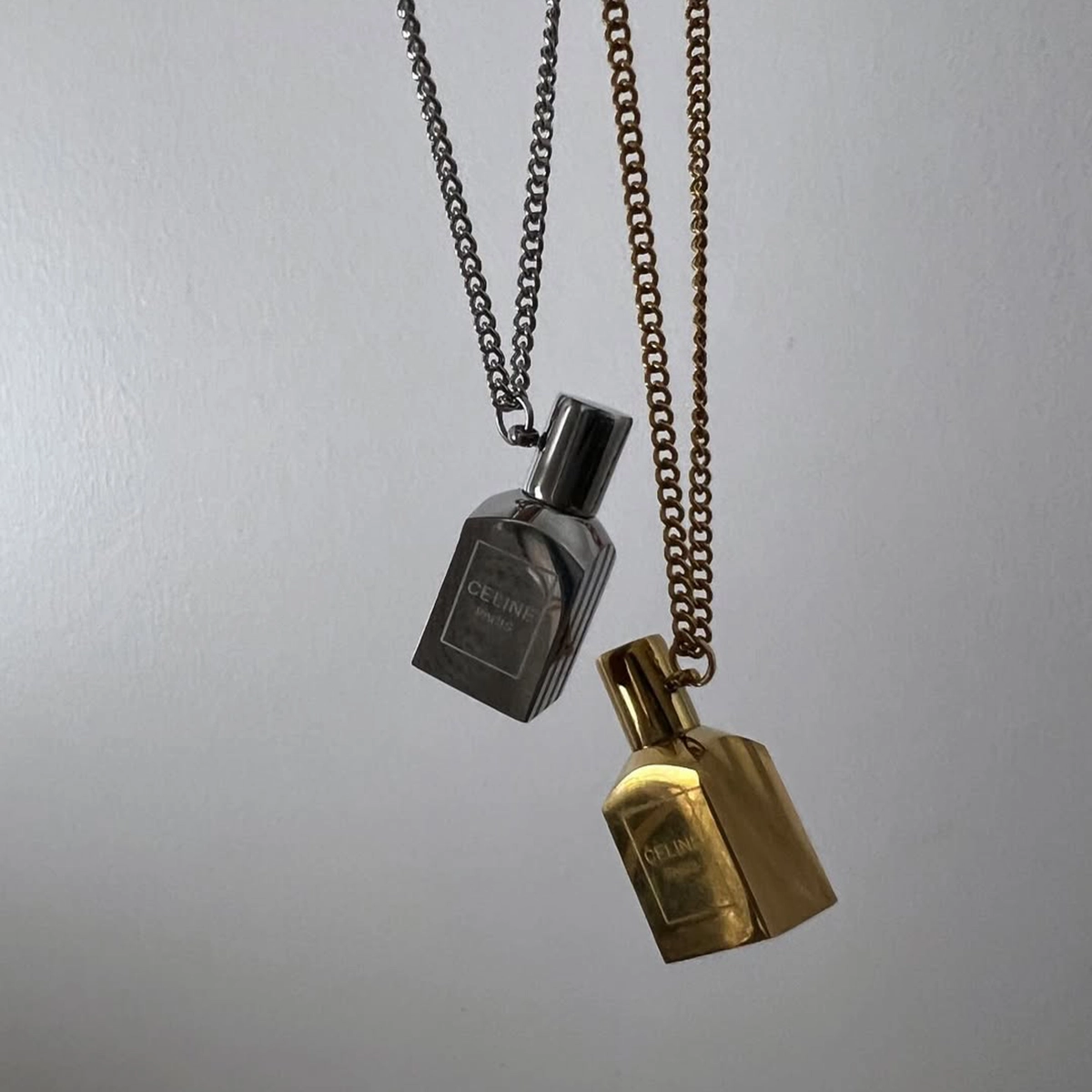 گردنبند عطر یار( نقره ای )