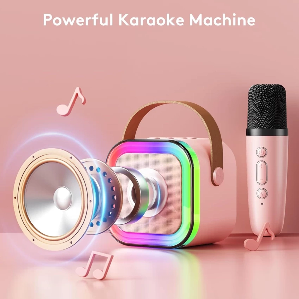 اسپیکر بلوتوثی با میکروفون مدل Karaoke K12